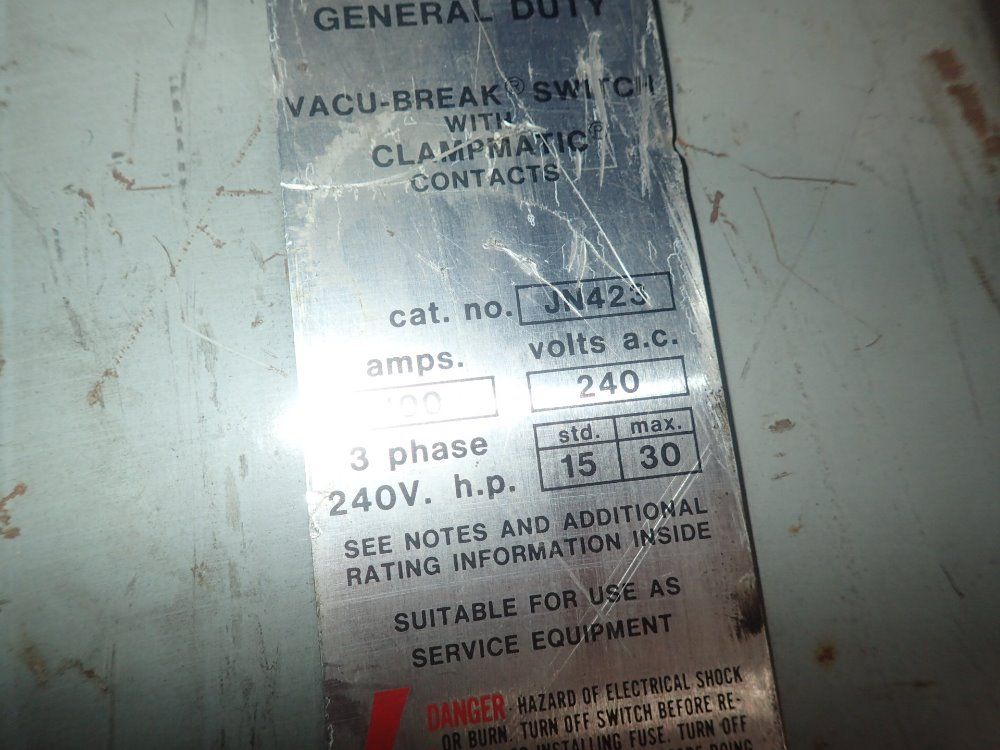 Ite/gould Fusible Disconnect