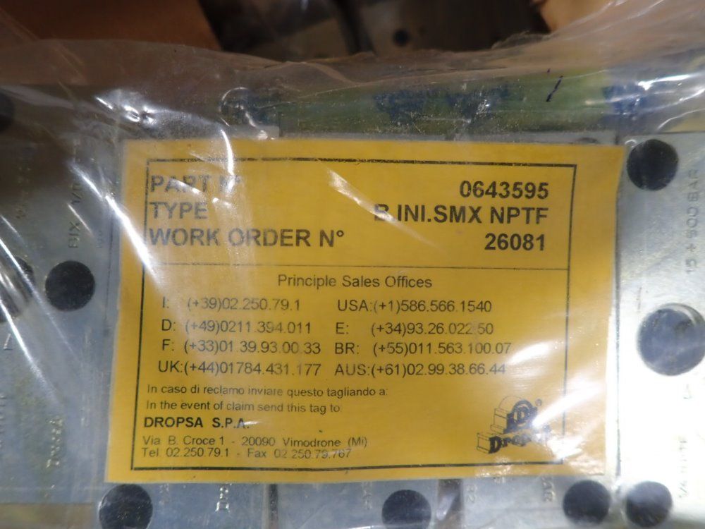 Dropsa Lubrication Block