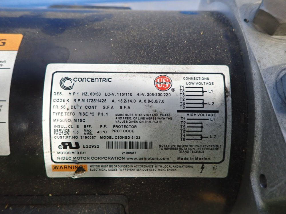 Concentric / Nidec Pump