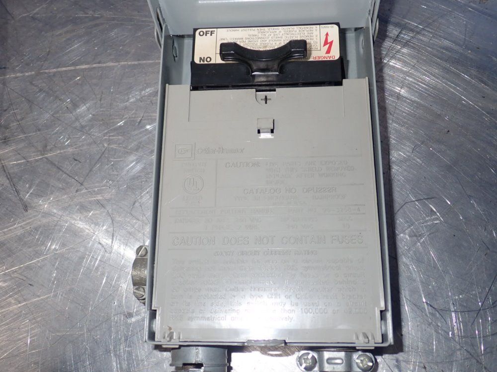 Cutler Hammer Pullout Switch