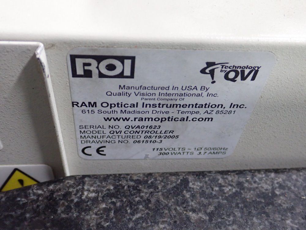 Ram Optical Instrumentation Optical Inspection System
