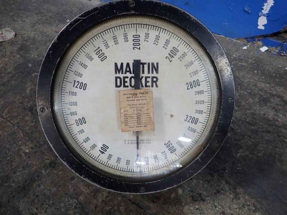 Martin Decker Hanging Scale