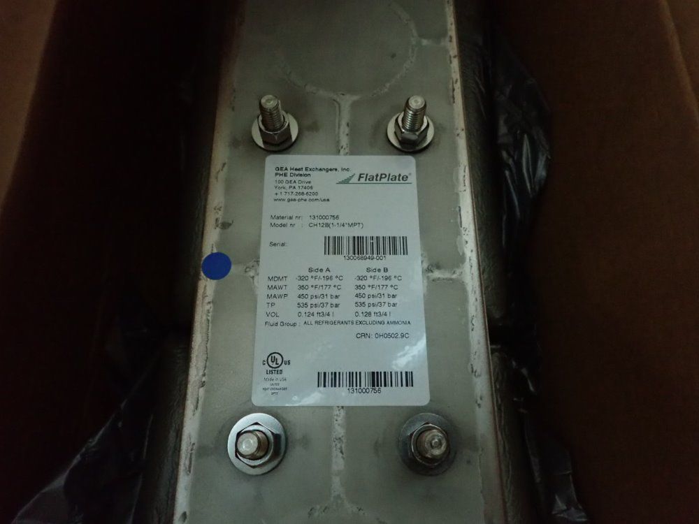 Flat Plate Heat Exchanger