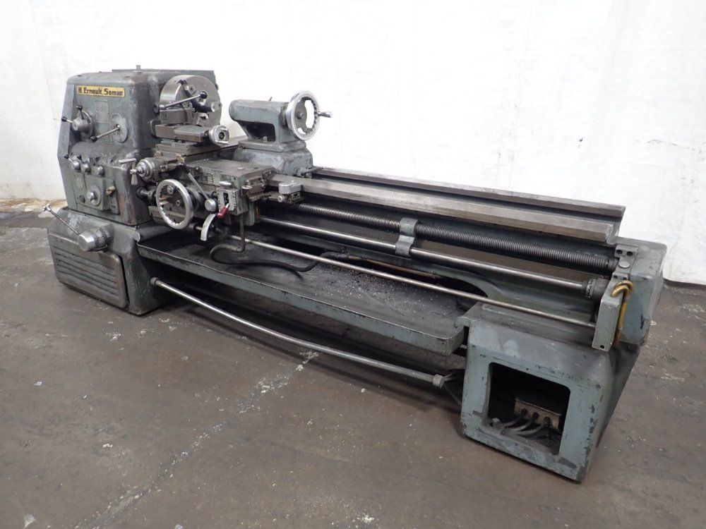 H. Ernault-somua Gap Bed Lathe