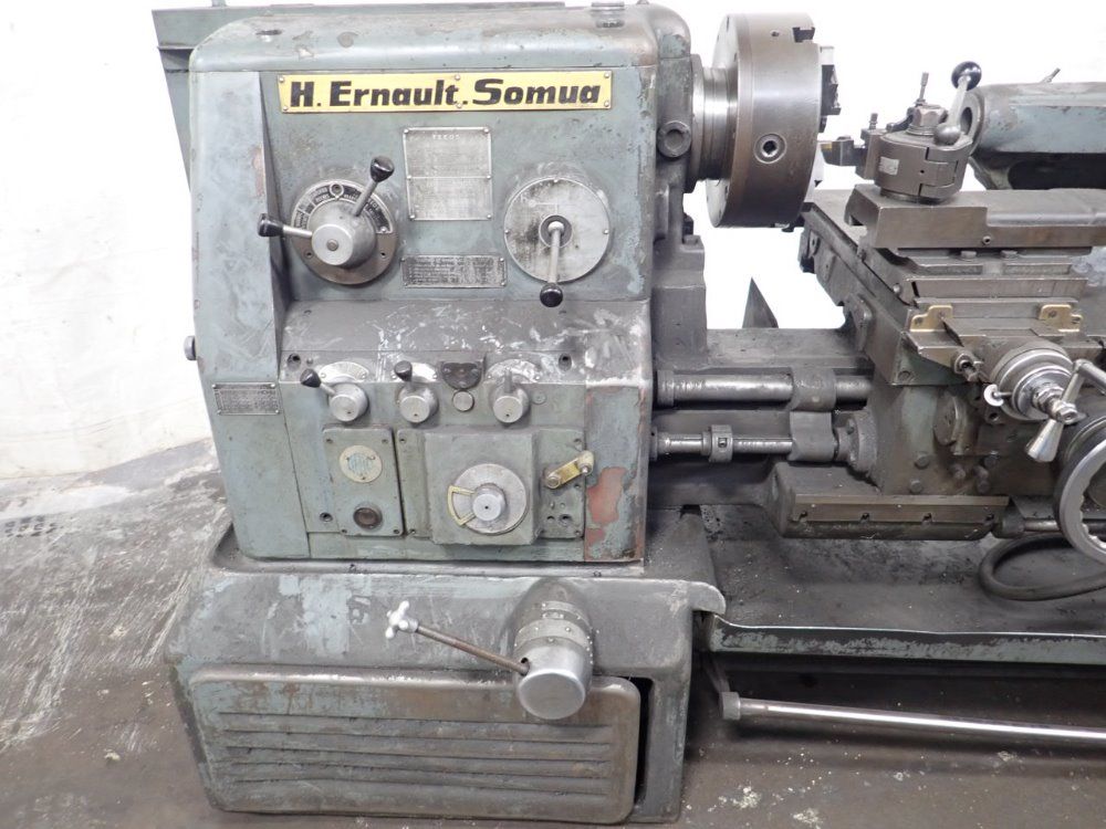 H. Ernault-somua Gap Bed Lathe