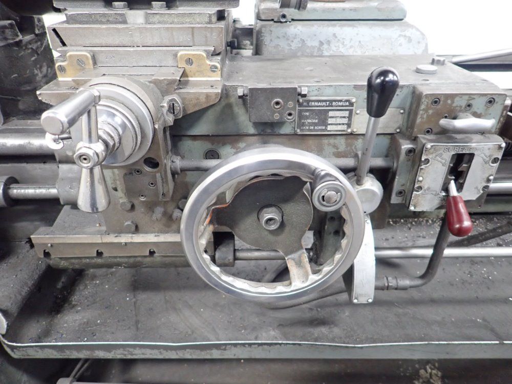H. Ernault-somua Gap Bed Lathe
