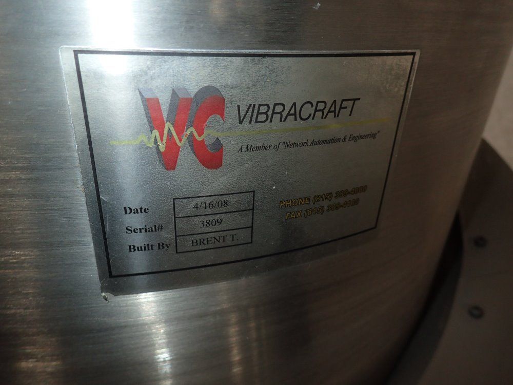 Vibracraft Vibratory Bowl