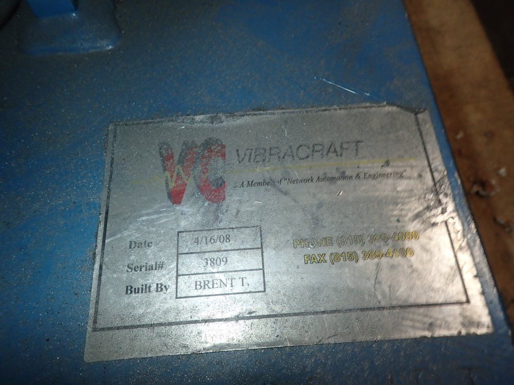 Vibracraft Vibratory Bowl