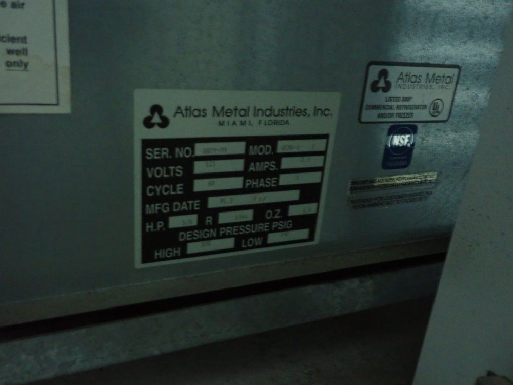 Atlas Metal Refrigerated Cart