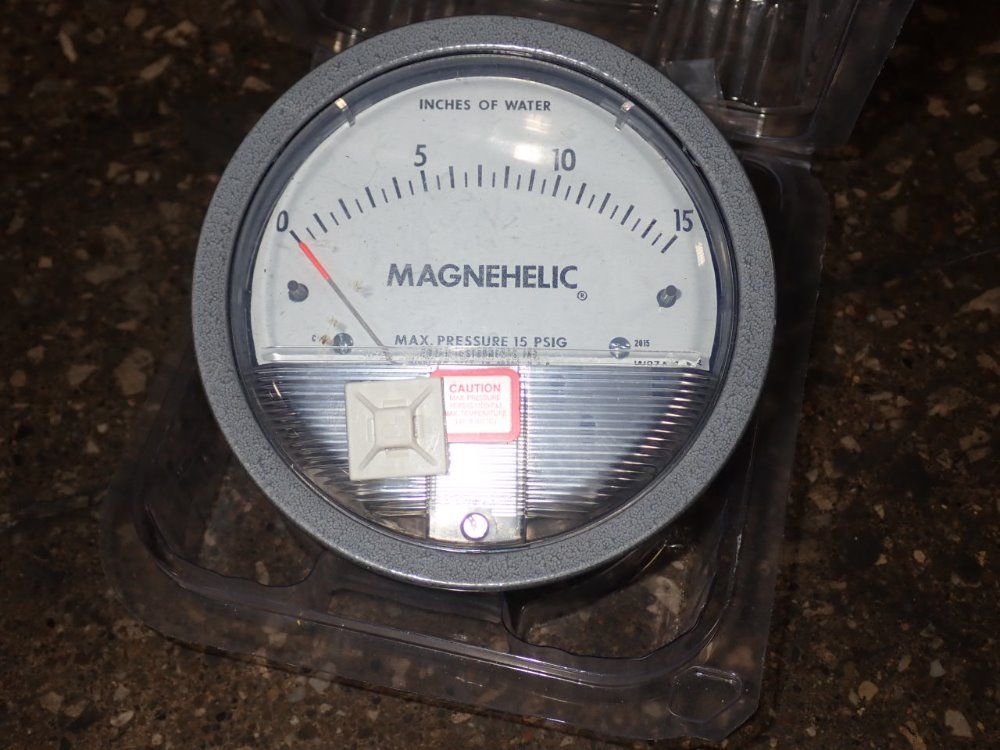 Dwyer Pressure Gauge