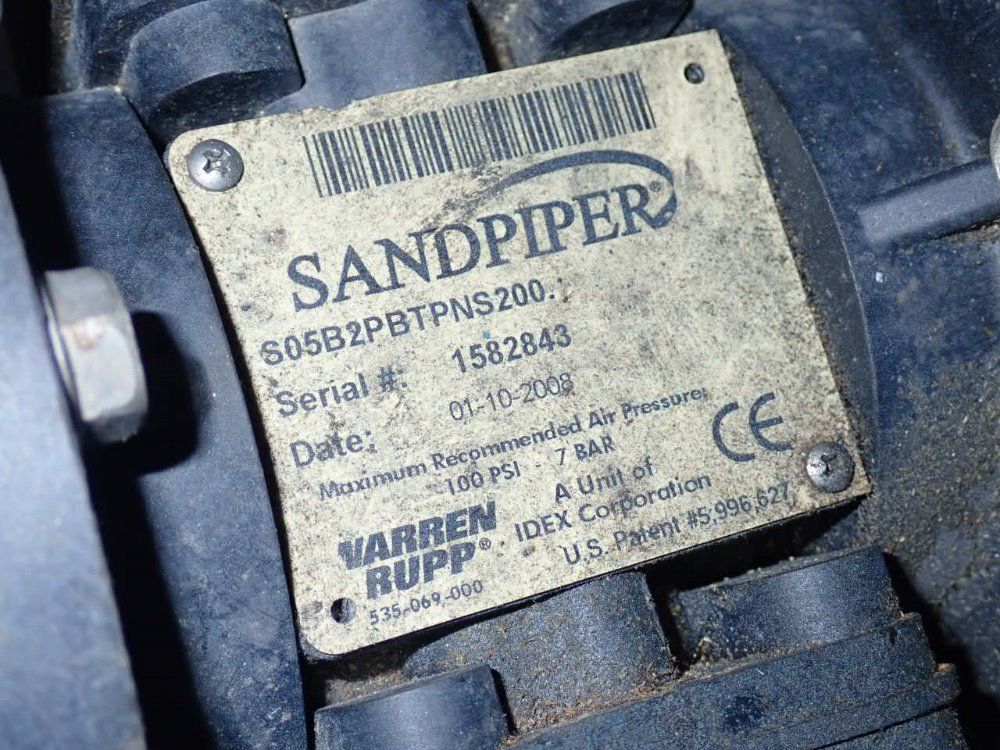 Warren Rupp/sandpiper Diaphragm Pump