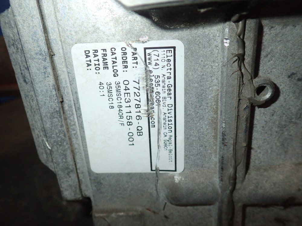 Electra Gear Reducer