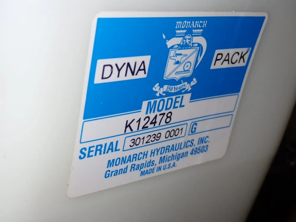 Monarch Hydraulics Pump