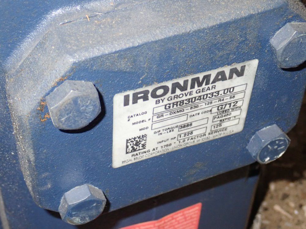 Grove Gear/ironman Gear Reducer