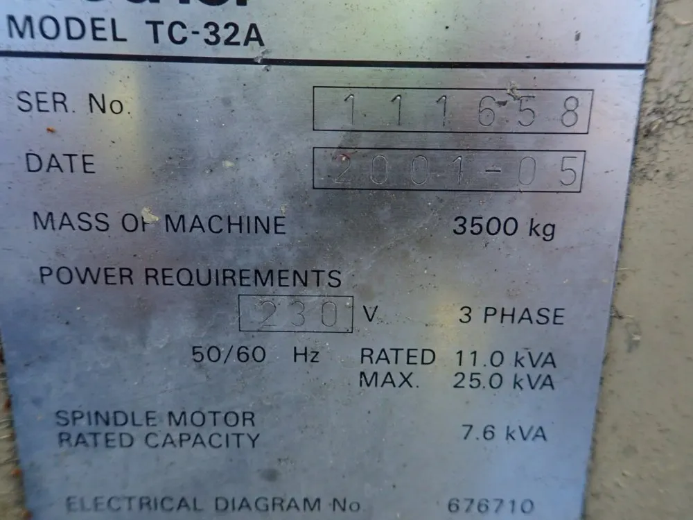 Brother Cnc Tapping Center