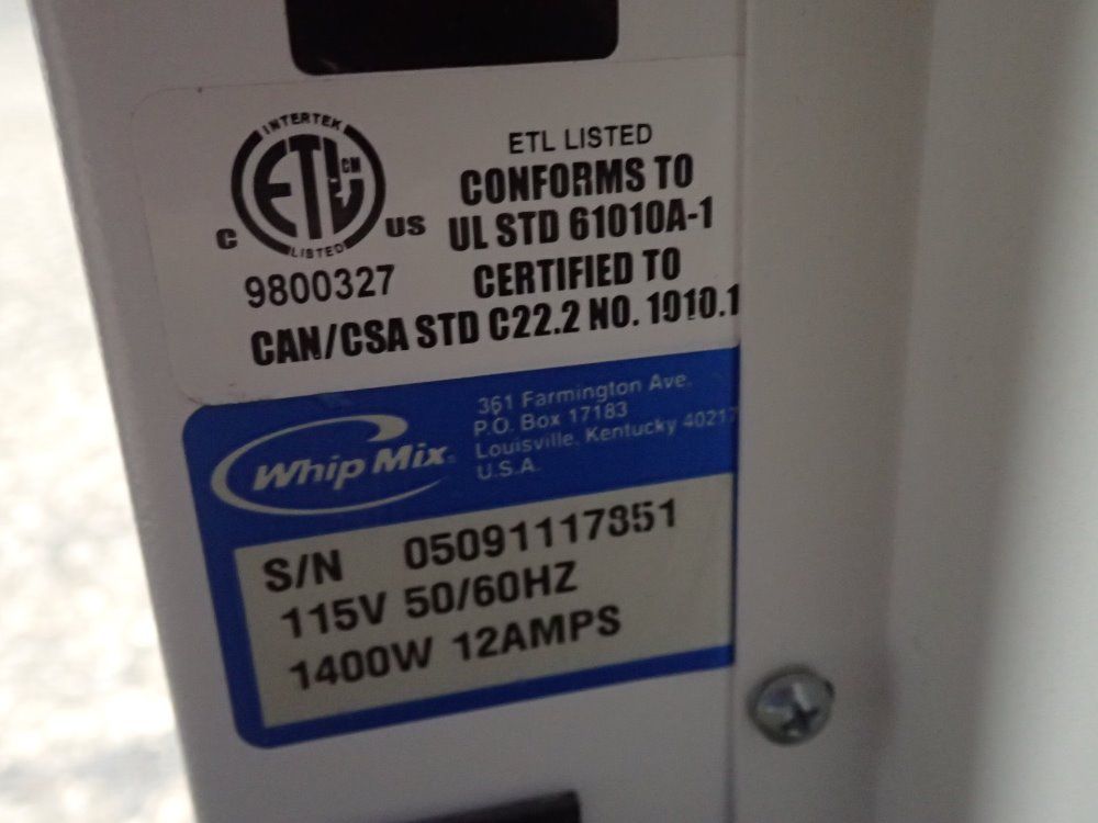 Whipmix Dental Furnace