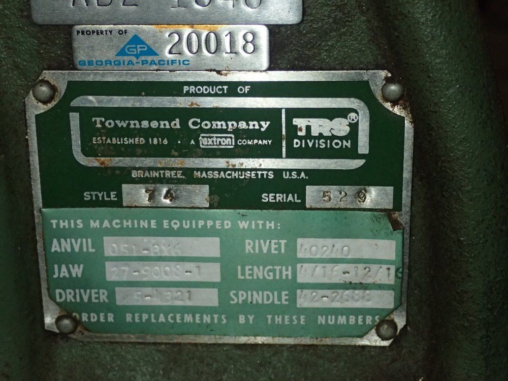 Townsend Dual Riveter