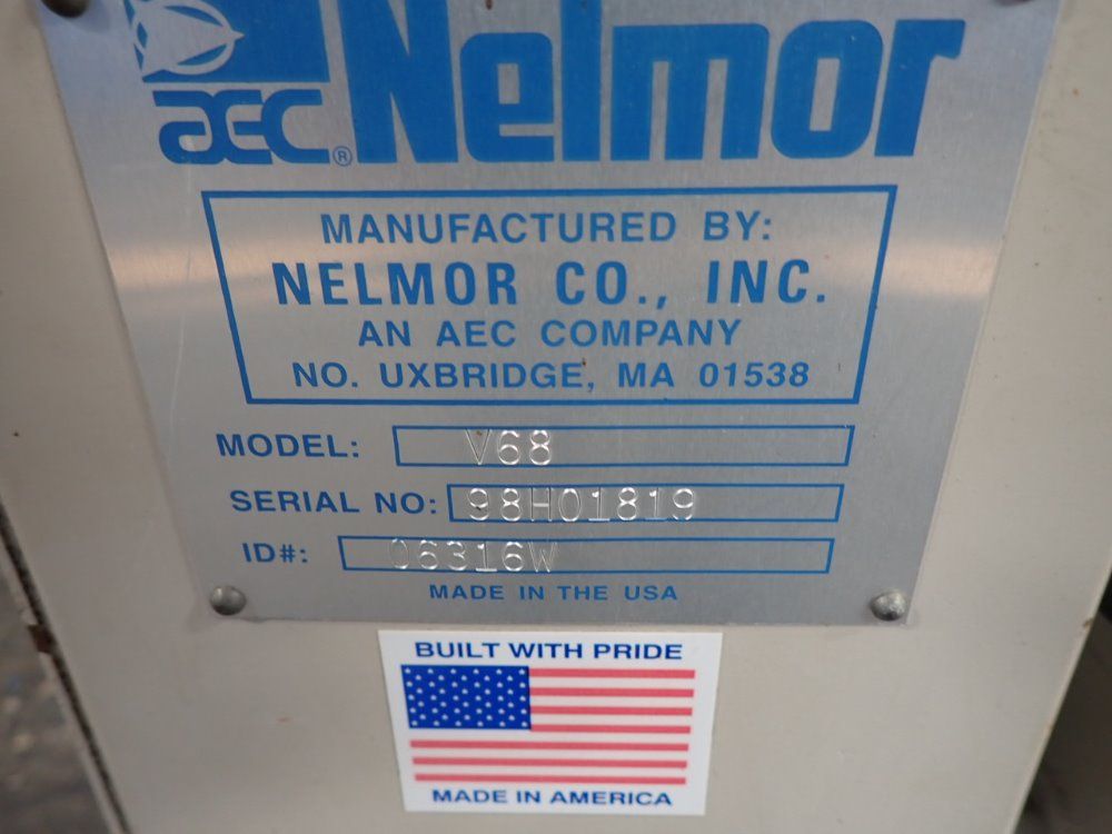 Aec Nelmor 5 Hp 8" X 6" Opening V68 Granulator - V68