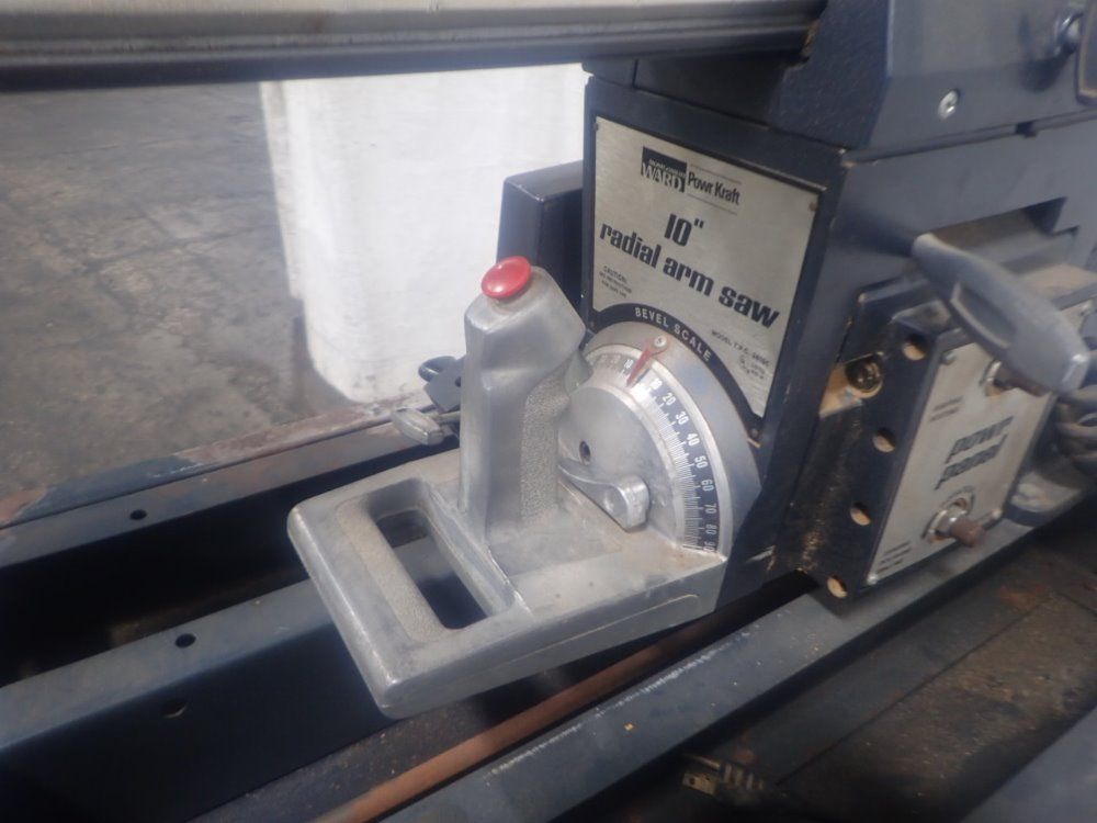 Montgomery Ward / Powr Kraft Radial Arm Saw