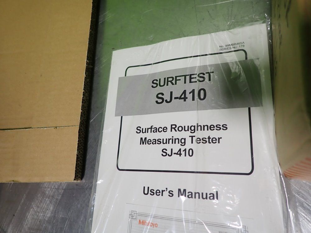 Mitutoyo Sj-410 Surface Roughness Measuring Tester - Sj-410
