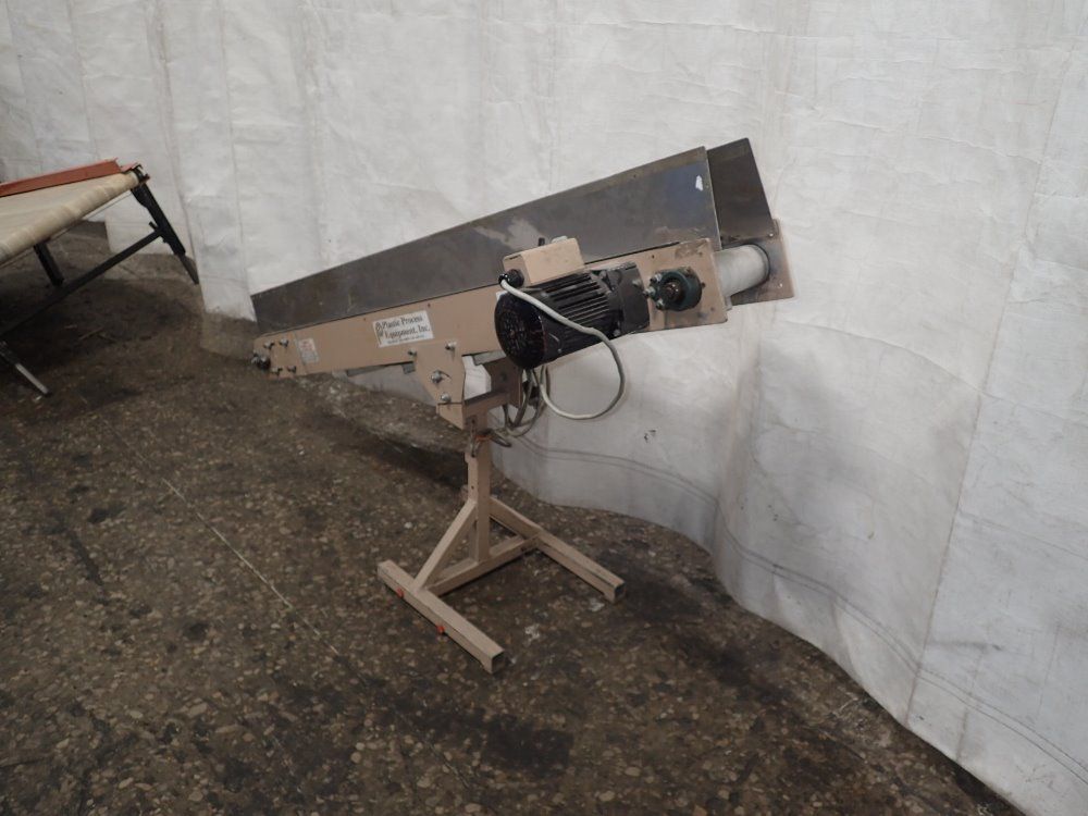 Plastic Processing Equipment Power Belt Conveyor