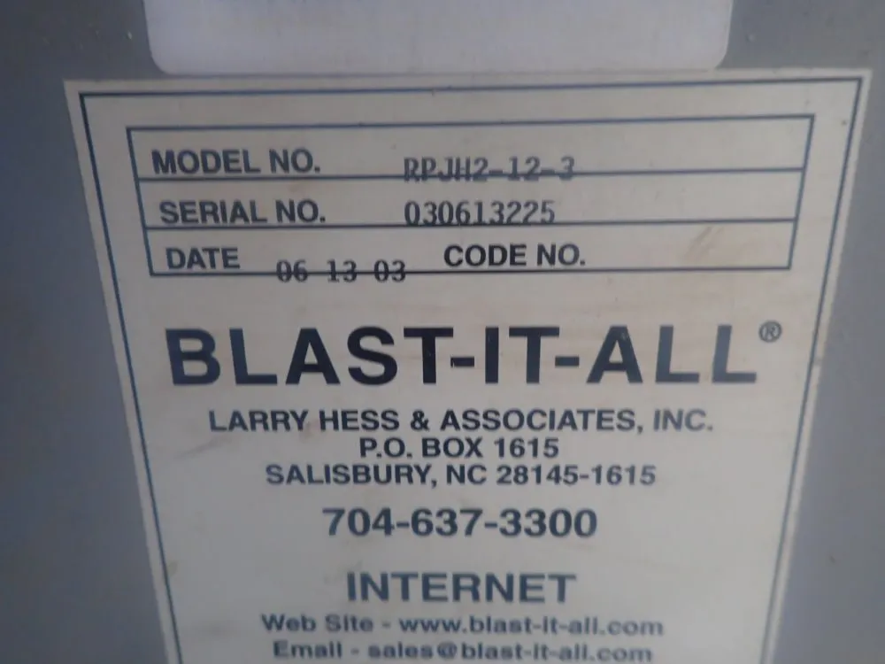 Blast-it-all Dust Collector