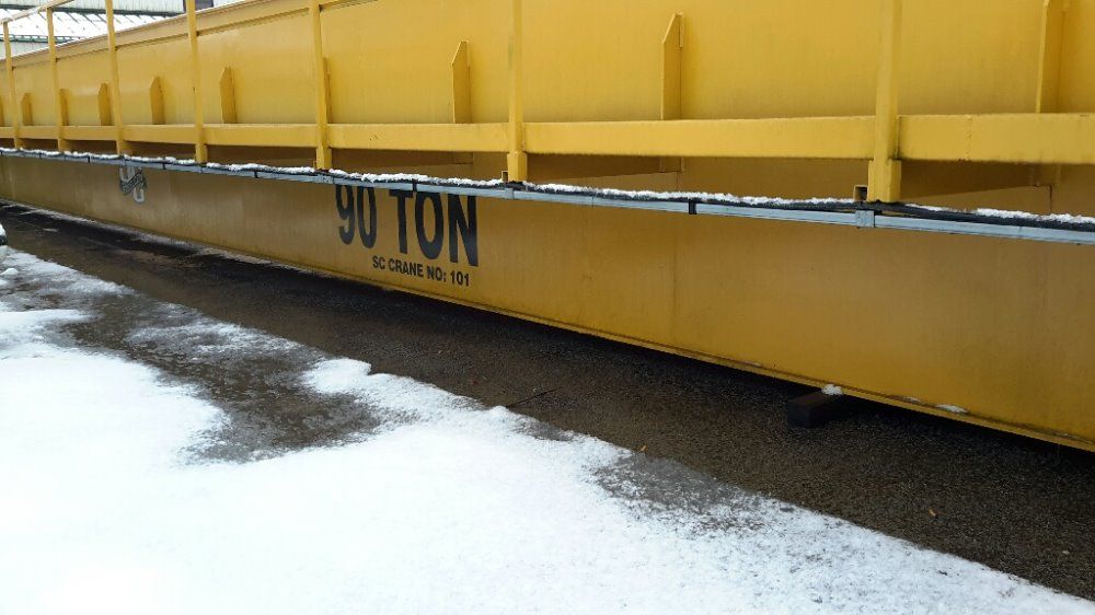 Phd Crane Systems 90/45 Ton Top Running Double Girder Bridge Crane