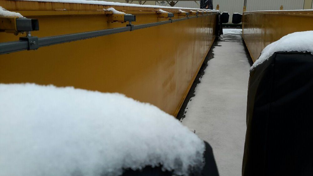 Phd Crane Systems 90/45 Ton Top Running Double Girder Bridge Crane