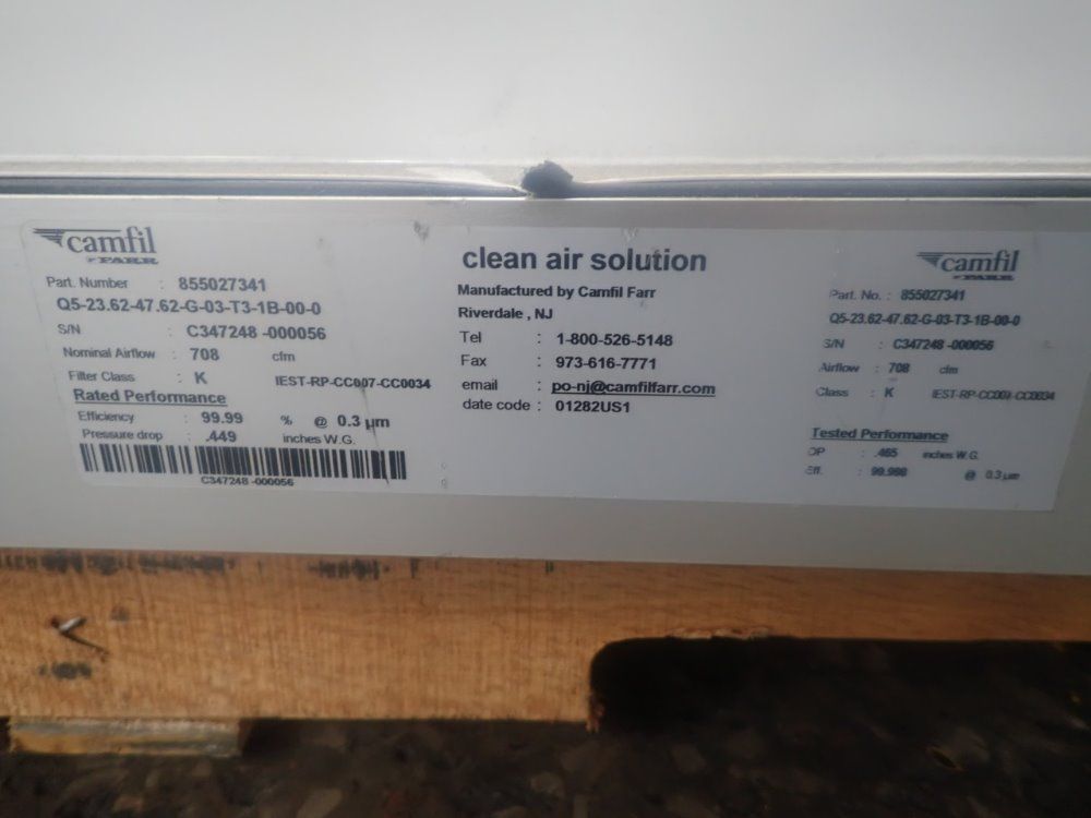 Clean Rooms International Filter Unit
