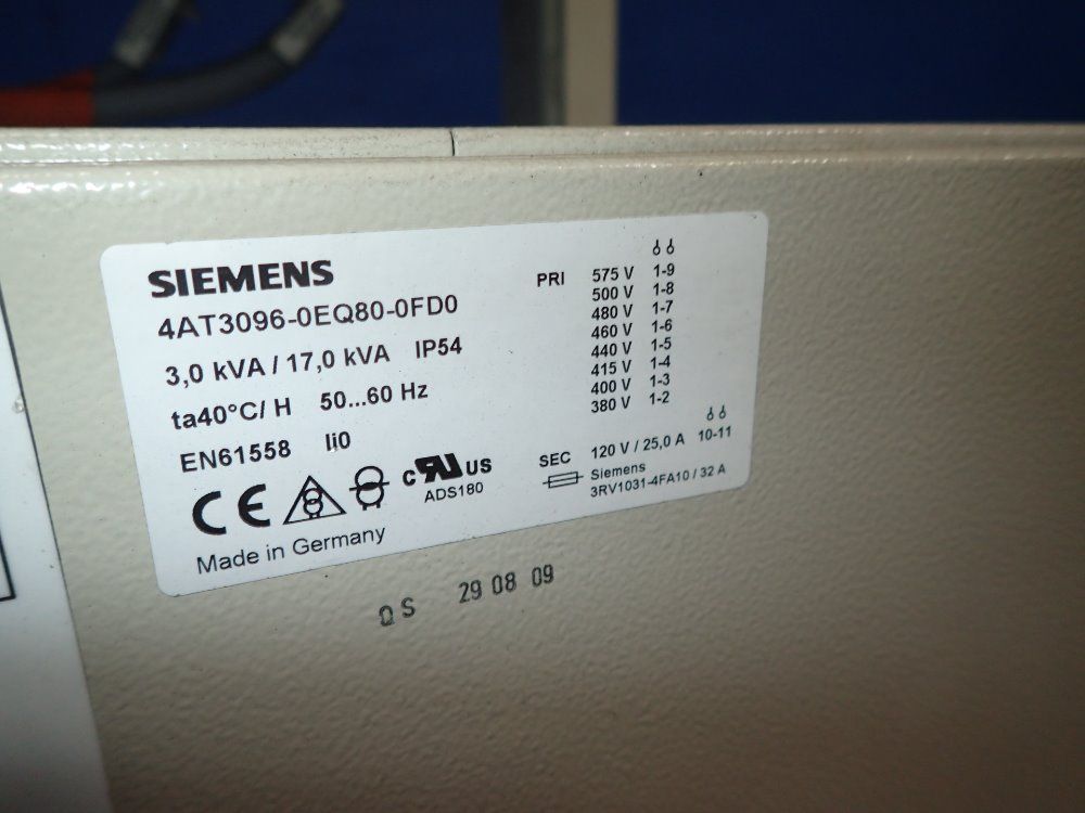 Emb Siemens Transformer Assembly
