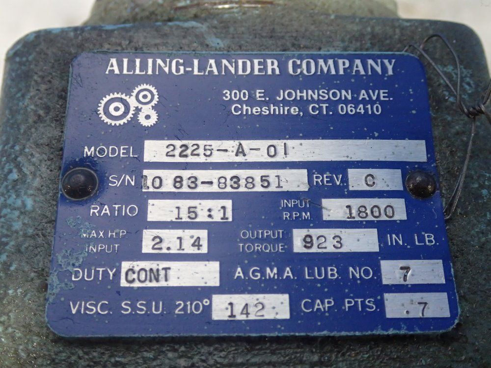 Alling-lander Gear Reducer