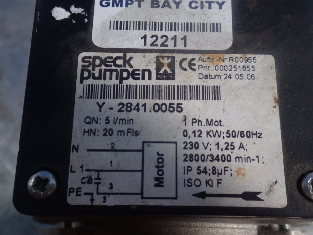 Speck Pumpen Pump