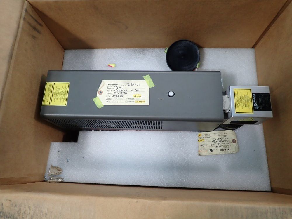 Telesis Scanlab Intellicube 10 Telesis Ev15ds Laser Marking System Repaired - Ev15ds