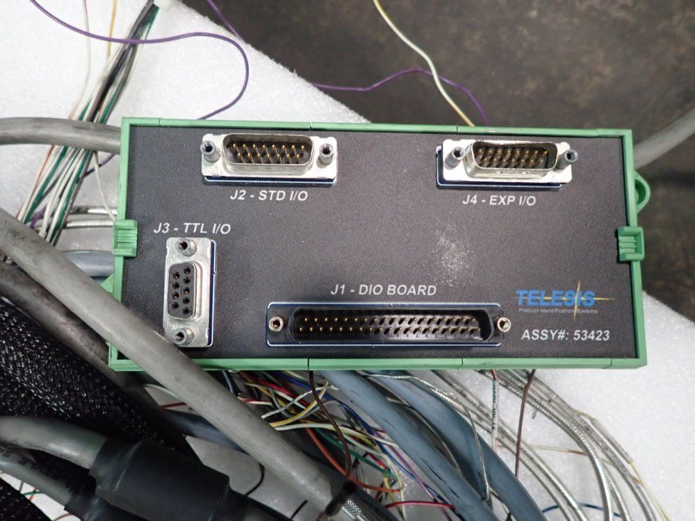 Telesis Scanlab Intellicube 10 Telesis Ev15ds Laser Marking System Repaired - Ev15ds