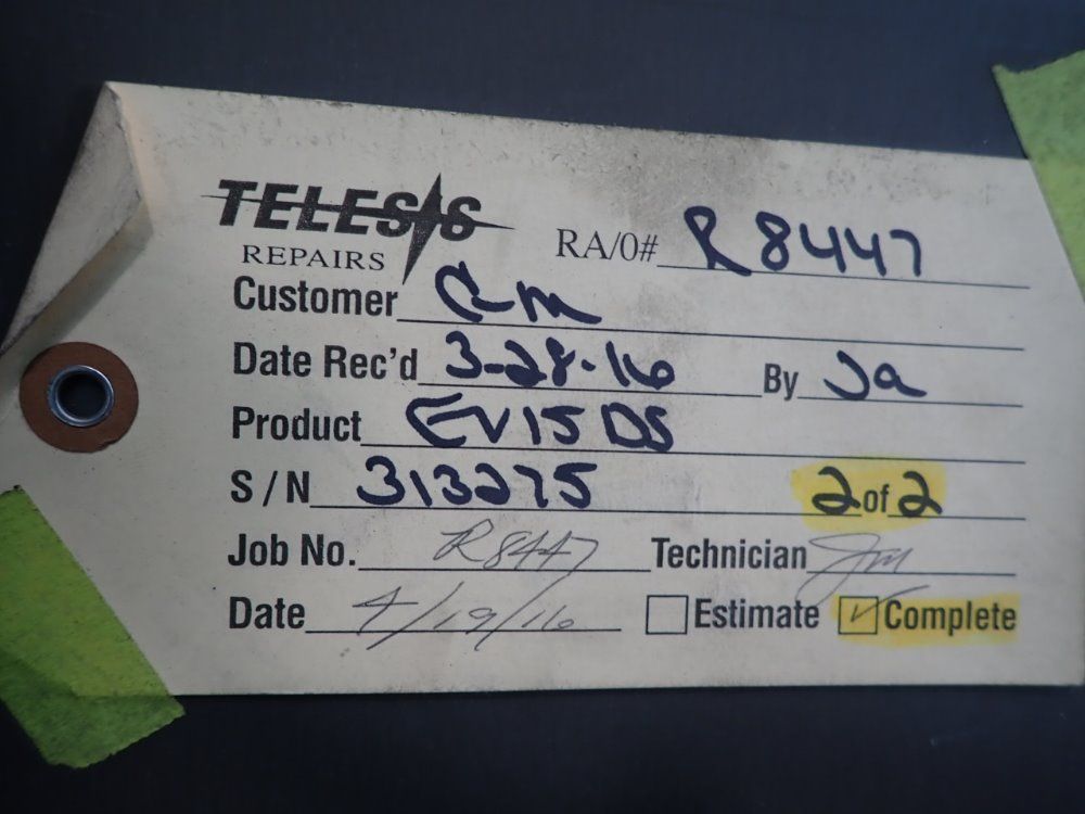 Telesis Scanlab Intellicube 10 Telesis Ev15ds Laser Marking System Repaired - Ev15ds