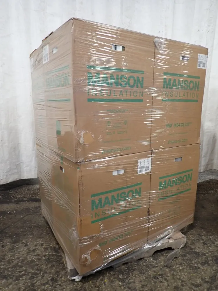 Manson Fiber Glass Pipe Insulation