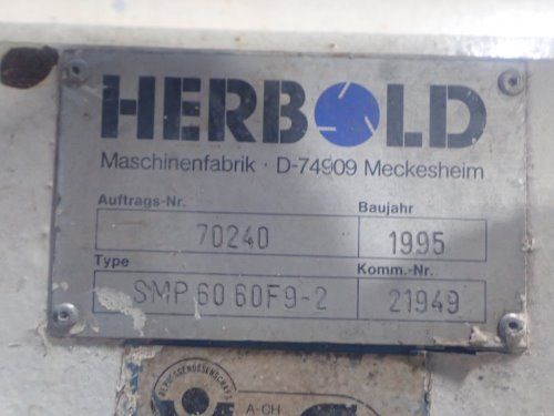Herbold 125 Hp Profile Granulator - Smp6060f9-2