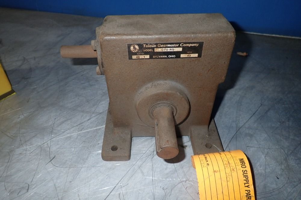 Toledo Gearmotor Gear Reducer