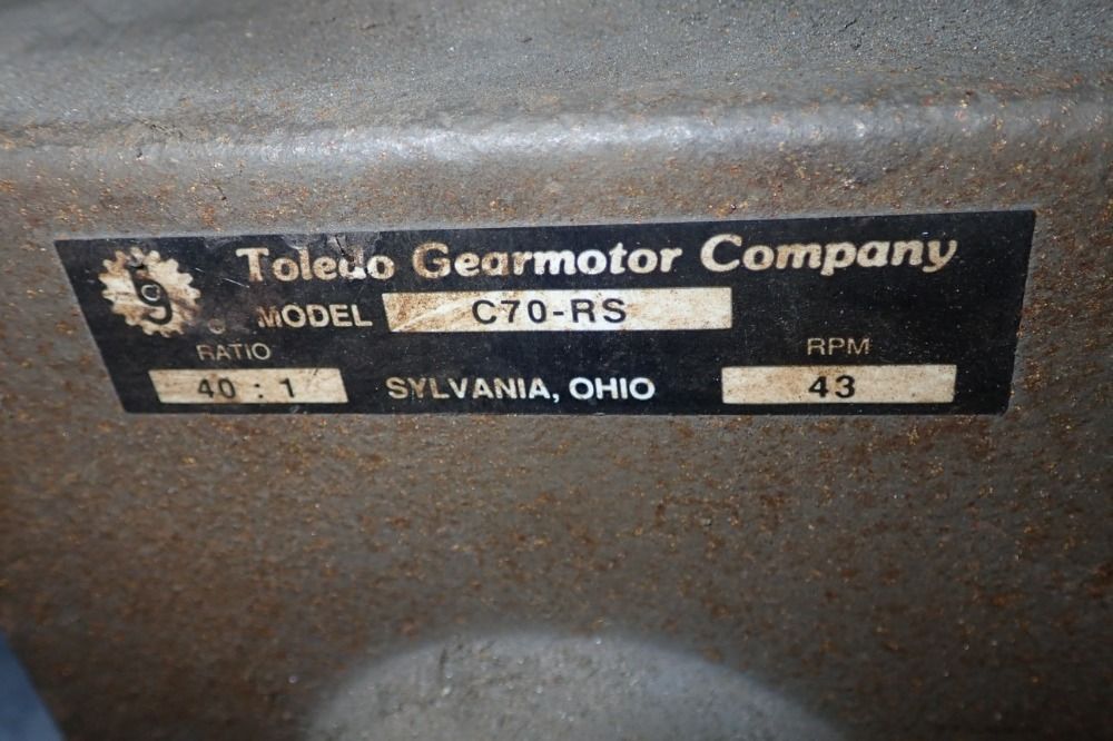 Toledo Gearmotor Gear Reducer