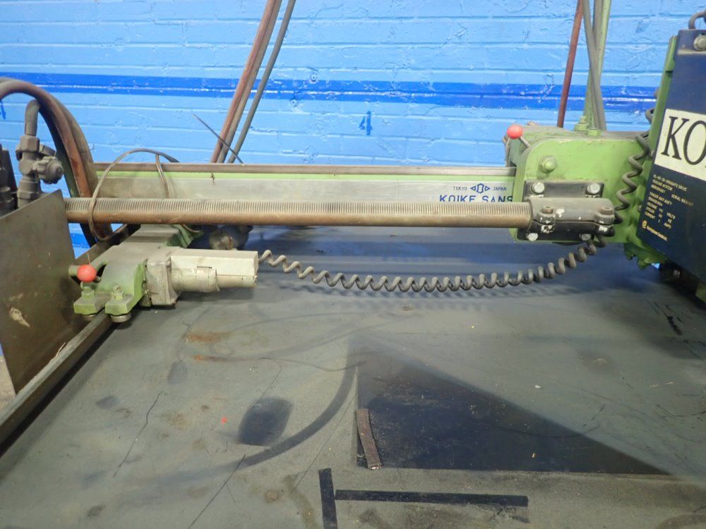Koike Plasma Cutter W/ Tracing System