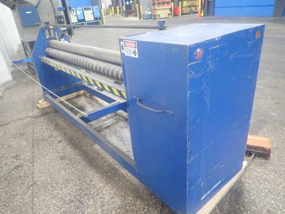 New Dimension/built-rite 98"/8ft-12 Ga. Mild Steel S8.105noe Power Bending Rolls - S8.105noe