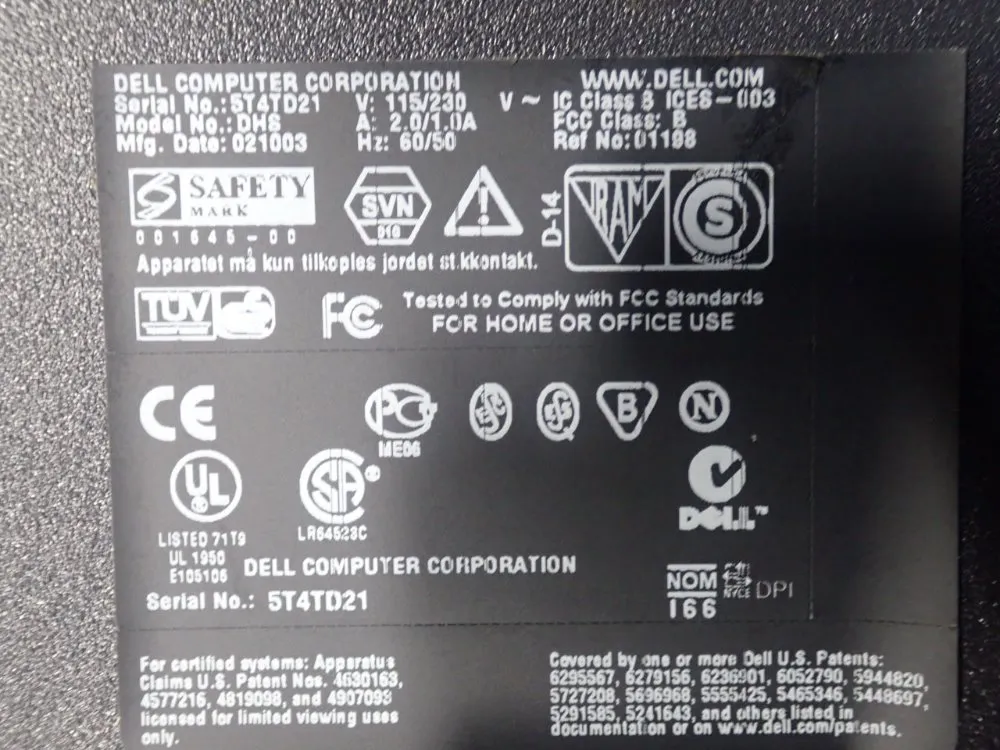 Dell Computer Monitor