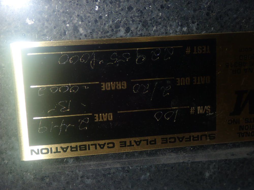 Icm Granite Surface Plate