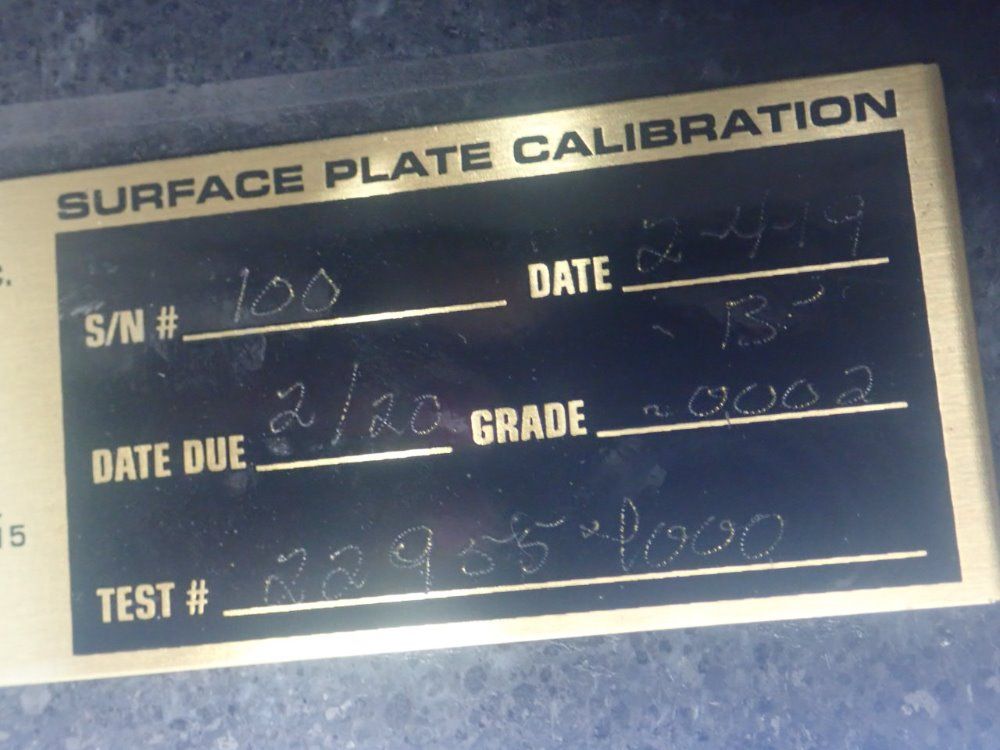 Icm Granite Surface Plate