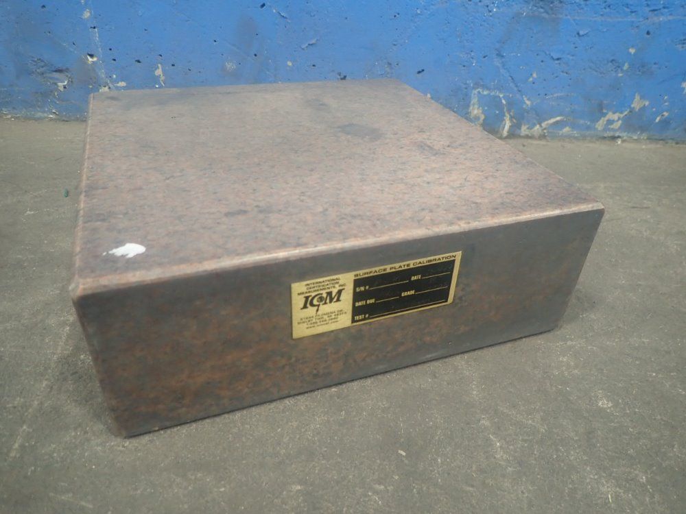 Starrett/icm Granite Surface Plate