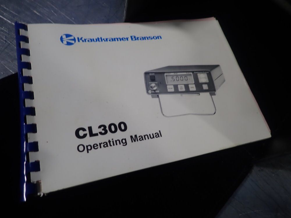 Krautkramer Branson Ultrasonic Thickness Gauge