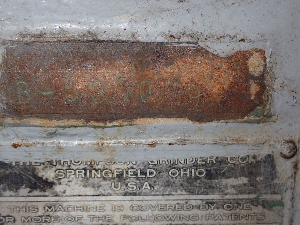 Thompson Thompson B Surface Grinder