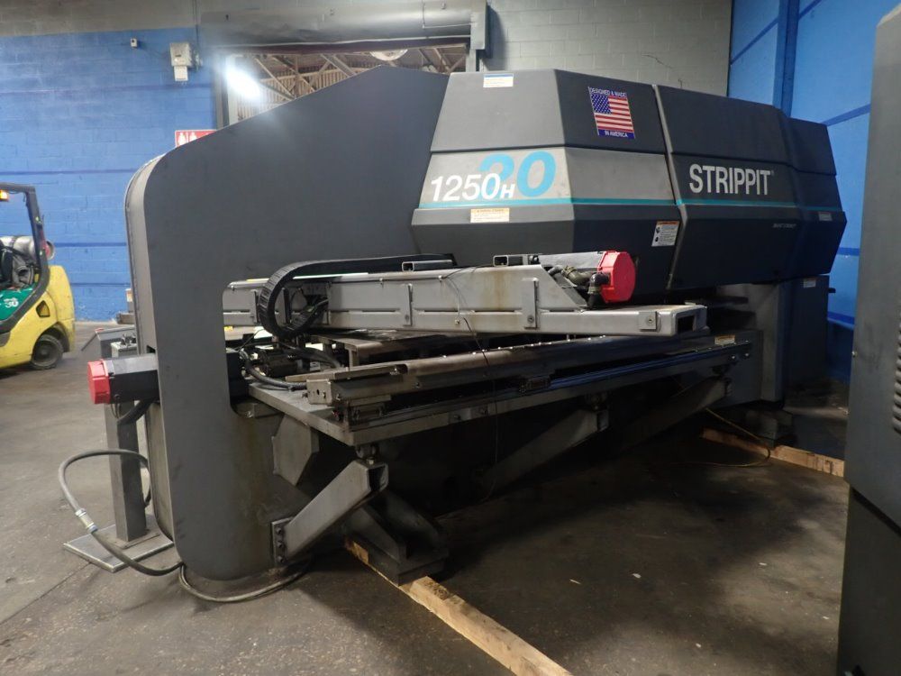 Strippit 1250h/20 2.5 Cnc Turret Punch - 1250h/20 2.5