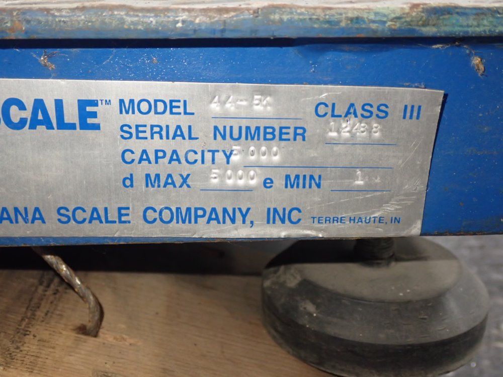 Indiana Scale Company Scale