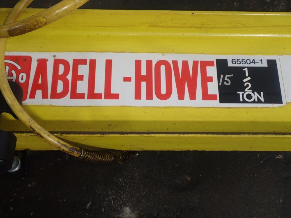 Abell-howe 1/2 Ton, 120" Arm, 120" Column Jib Crane